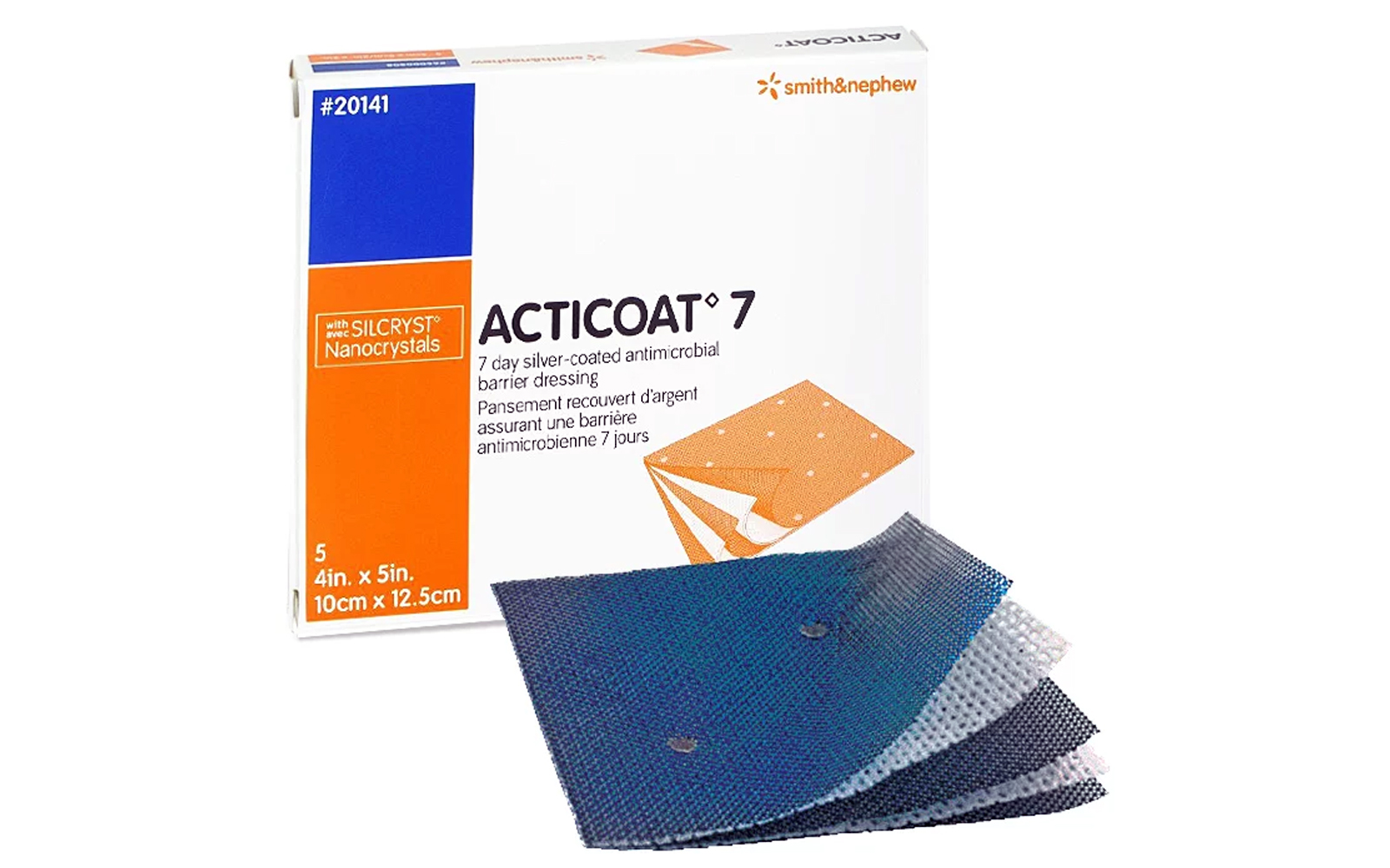 Антимикробная повязка с нанокристаллами серебра ACTICOAT™7