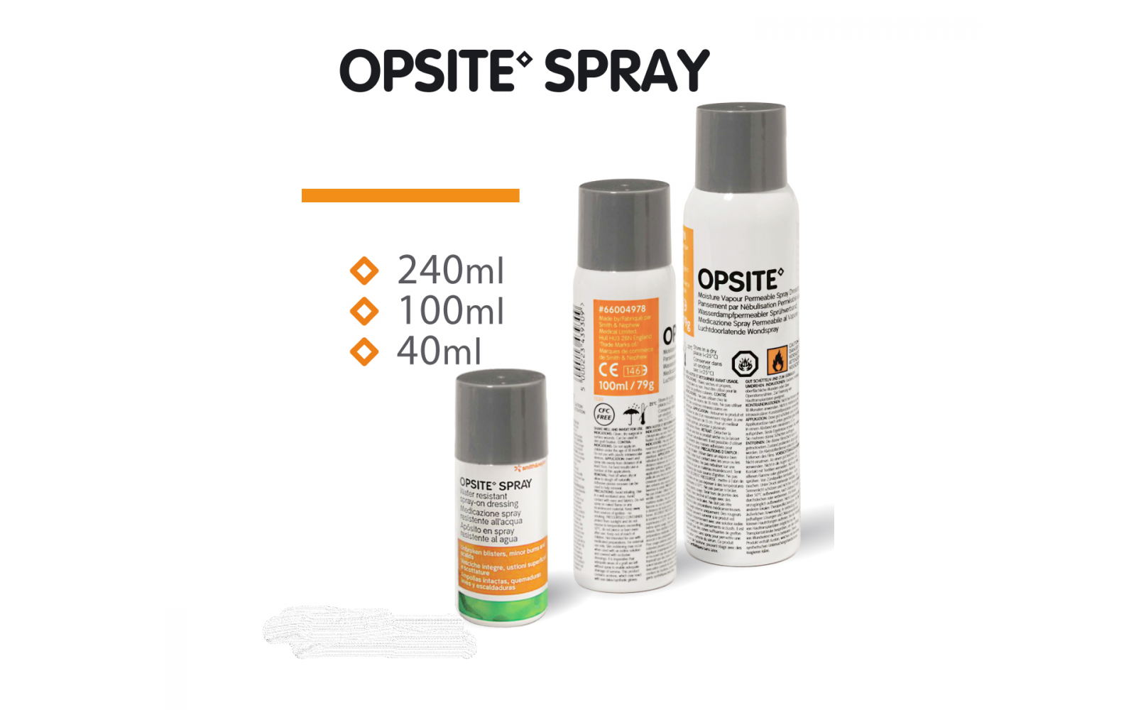 Opsite™ Spray Dressing (Smith+Nephew)