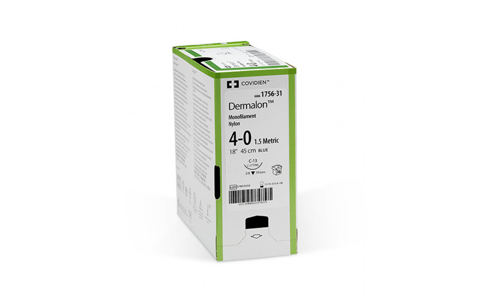 Монофиламентный хирургический шовный материал Dermalon™ (Medtronic)