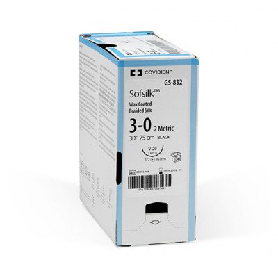 Хирургический шовный материал Sofsilk™ (Medtronic) 